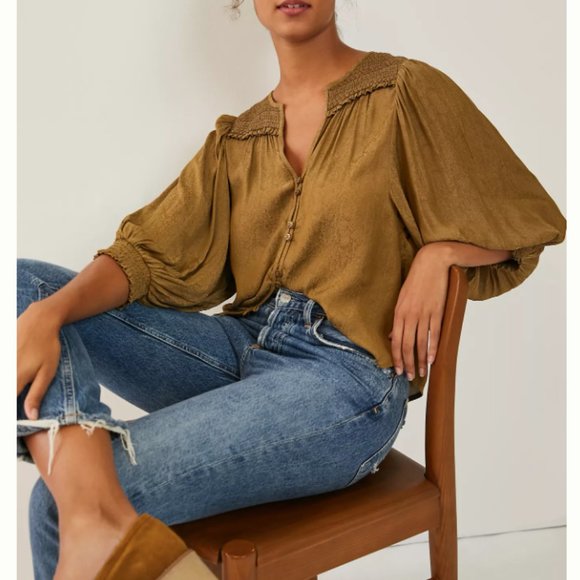 Anthropolodie -Cacee Button down blouse - Picture 5 of 6